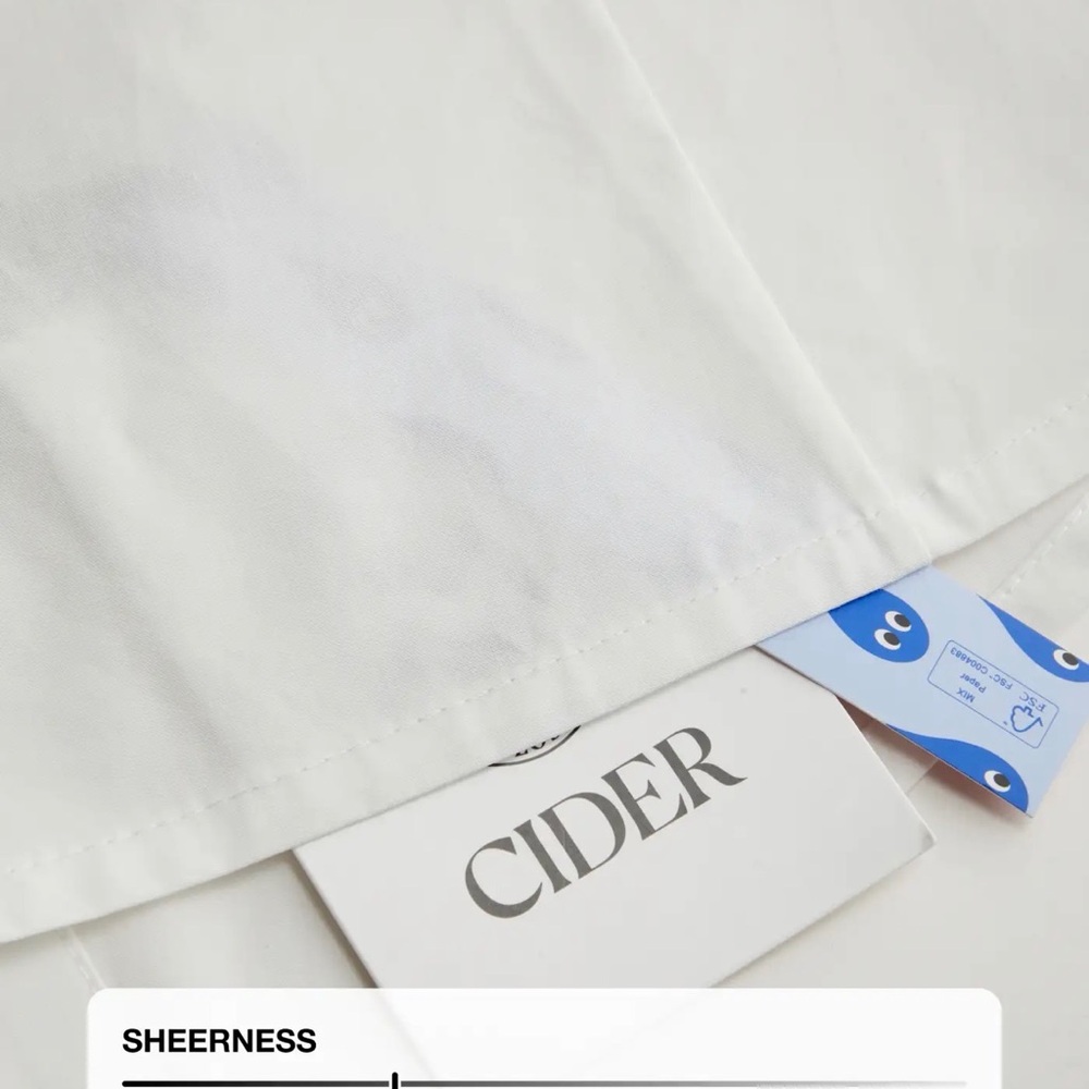 Cider | White High-Neck Button Halter Top - Picture 5 of 6